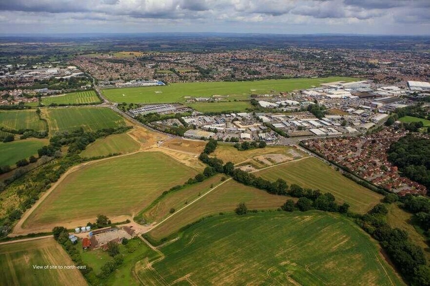 Bunford Hollow, Yeovil en venta - Vista aérea - Imagen 2 de 4