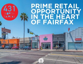 Más detalles para 431 N Fairfax Ave, Los Angeles, CA - Locales en alquiler