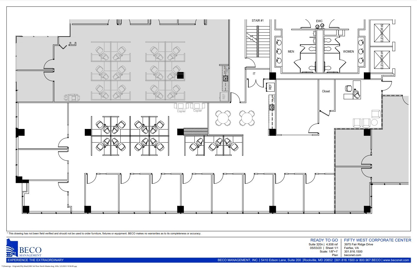 3975 Fair Ridge Dr, Fairfax, VA en alquiler Plano de la planta- Imagen 1 de 1