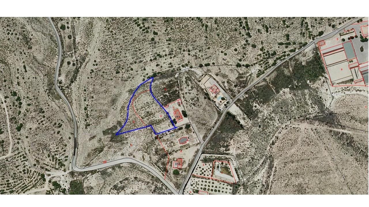 Terreno en Elche, Alicante en venta Vista aérea- Imagen 1 de 3