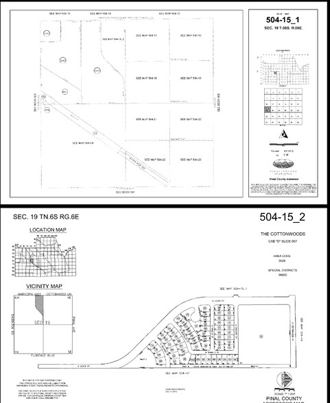 Lewis, Casa Grande, AZ en venta - Plano de solar - Imagen 2 de 2