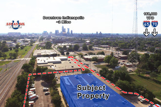 55 S State Ave, Indianapolis, IN - VISTA AÉREA  vista de mapa - Image1