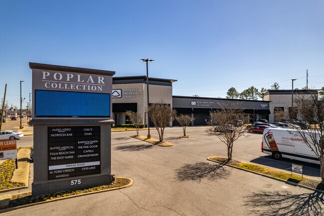 Más detalles de 4609-4637 Poplar Ave, Memphis, TN - Local en alquiler