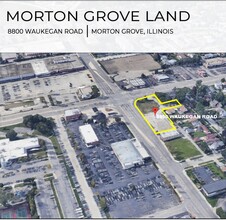 8800 Waukegan Rd, Morton Grove, IL - VISTA AÉREA  vista de mapa