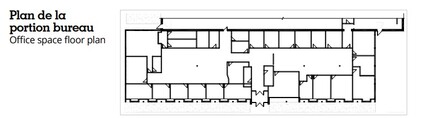 5660 Rue Ferrier, Mont-Royal, QC en alquiler Plano de la planta- Imagen 1 de 5