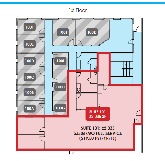 45 E Monterey Way, Phoenix, AZ en alquiler Plano de la planta- Imagen 1 de 1