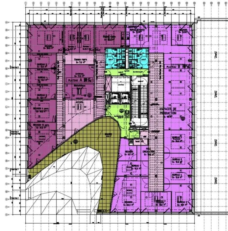 42 Quai Rambaud, Lyon en alquiler Plano de la planta- Imagen 1 de 7
