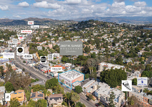 2807-2811 W Sunset Blvd, Los Angeles, CA - vista aérea  vista de mapa