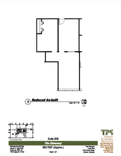 1120 Lincoln St, Denver, CO en alquiler Plano de la planta- Imagen 1 de 1