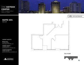 9130 S Dadeland Blvd, Miami, FL en alquiler Plano de la planta- Imagen 1 de 1