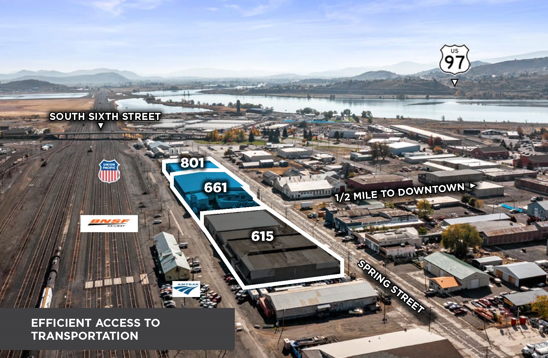 661 & 801 S Spring St, Klamath Falls, OR en venta Plano del sitio- Imagen 1 de 18