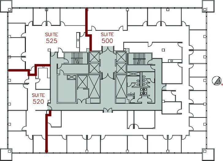 11111 Santa Monica Blvd, Los Angeles, CA en alquiler Plano de la planta- Imagen 1 de 1