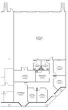 11905-11945 Starcrest Dr, San Antonio, TX en alquiler Plano de la planta- Imagen 1 de 3