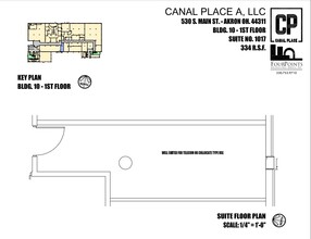 540 S Main St, Akron, OH en alquiler Plano de la planta- Imagen 1 de 1