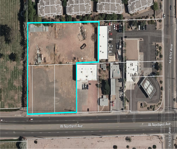 6450 W Northern Ave, Glendale, AZ en venta - Vista aérea - Imagen 1 de 1