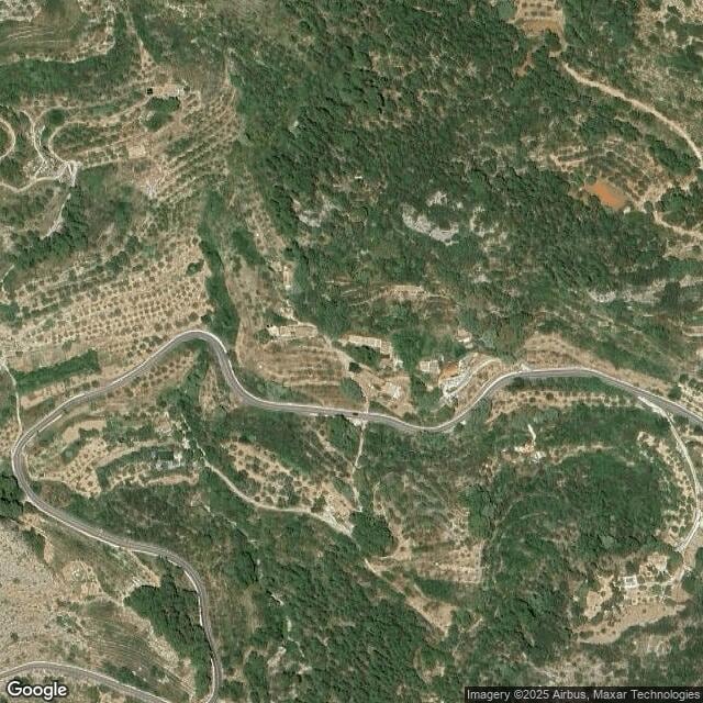 Terreno en Tàrbena en venta Vista aérea- Imagen 1 de 2