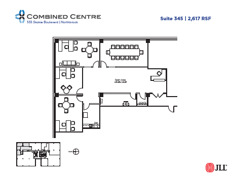 707 Skokie Blvd, Northbrook, IL en alquiler Plano de la planta- Imagen 1 de 1