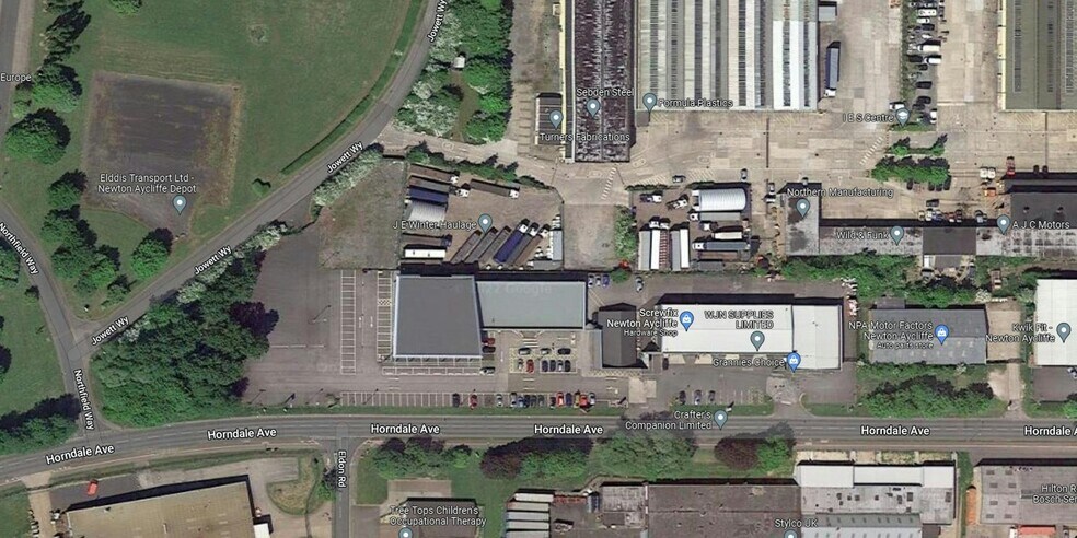 Horndale Av, Newton Aycliffe en venta - Vista aérea - Imagen 3 de 3