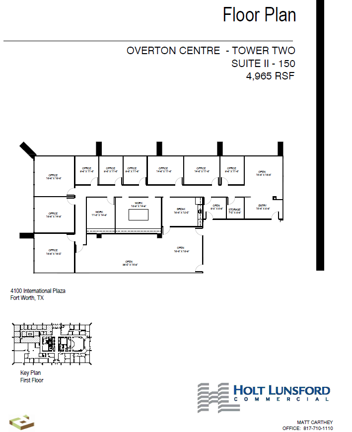 4150 International Plz, Fort Worth, TX en alquiler Plano de la planta- Imagen 1 de 1