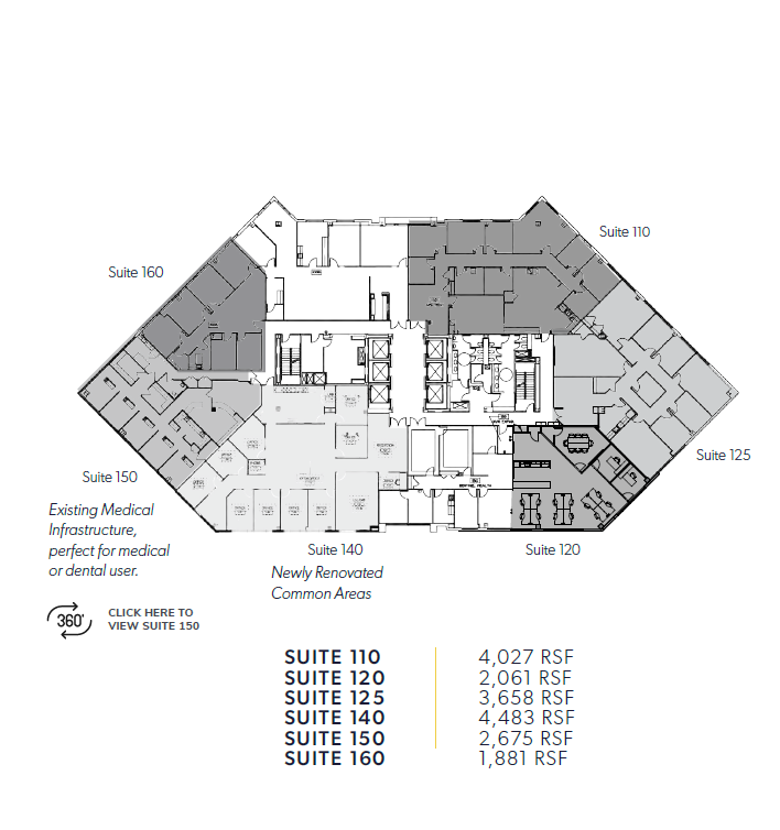 11700 Plaza America Dr, Reston, VA en alquiler Plano de la planta- Imagen 1 de 1