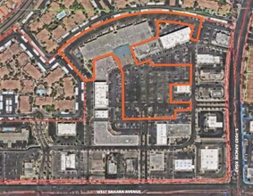 9400 W Sahara Ave, Las Vegas, NV - VISTA AÉREA  vista de mapa