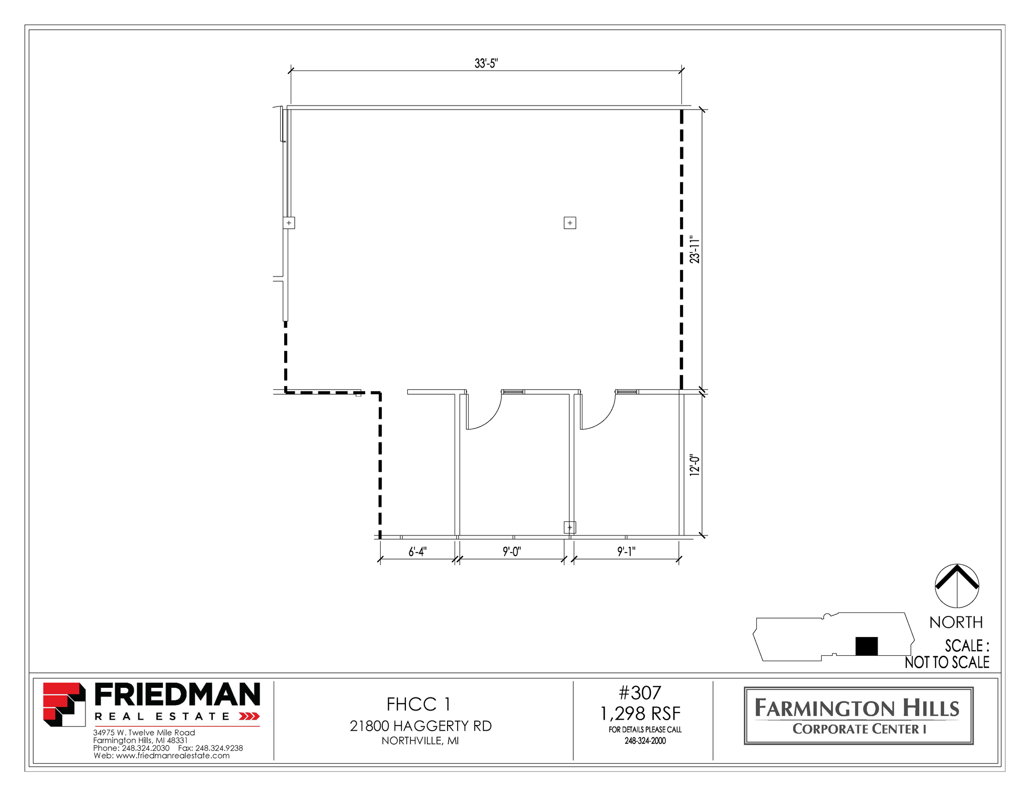 21800 Haggerty Rd, Northville, MI en alquiler Plano de la planta- Imagen 1 de 3