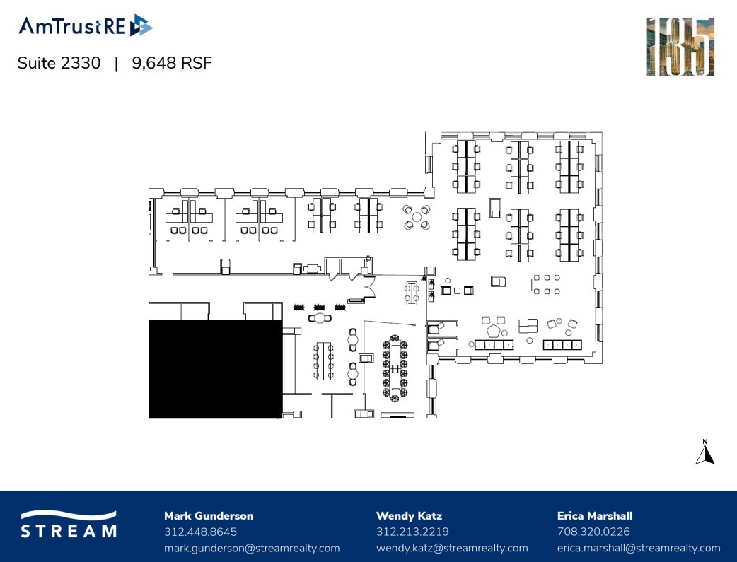 135 S LaSalle St, Chicago, IL en alquiler Plano de la planta- Imagen 1 de 1