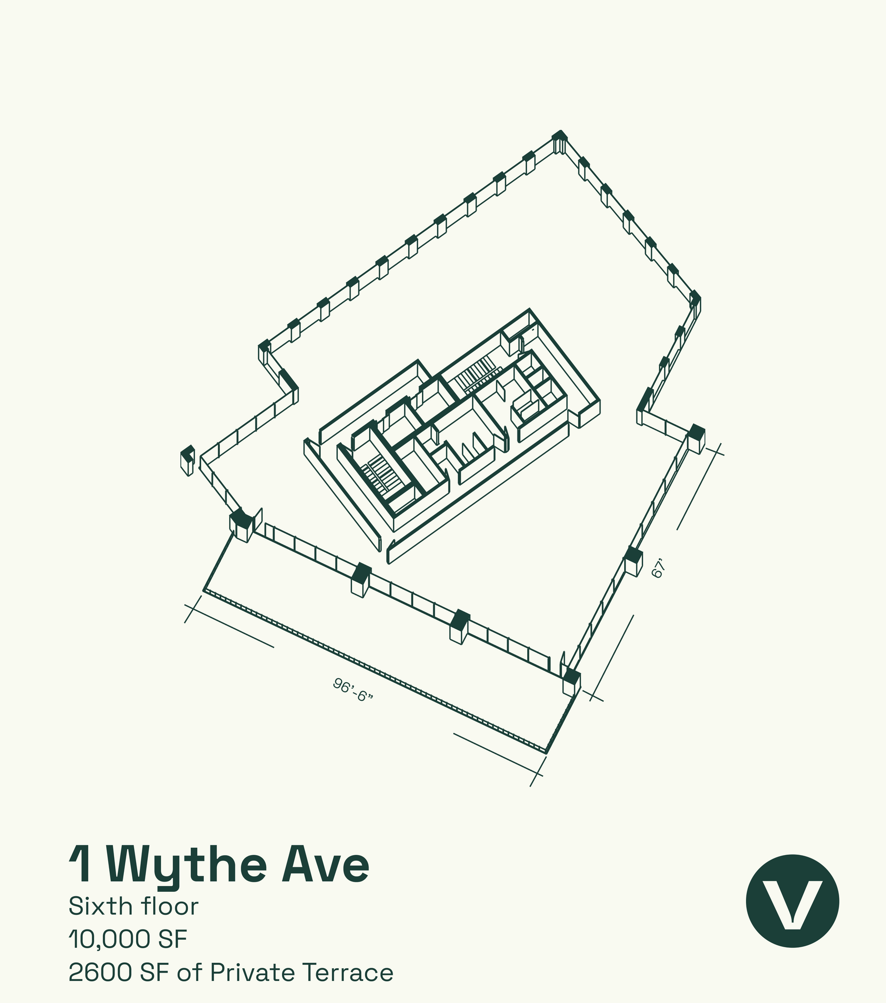 1 Wythe Ave, Brooklyn, NY en alquiler Plano de la planta- Imagen 1 de 1