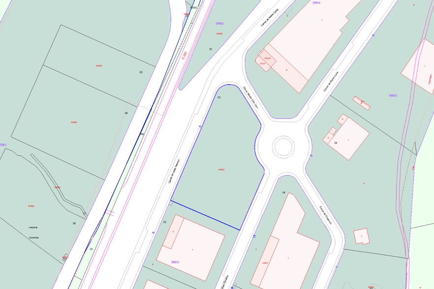 Carrer del Sector Can Jorn, 5, La Roca del Vallès, Barcelona en alquiler - Plano de solar - Imagen 2 de 2