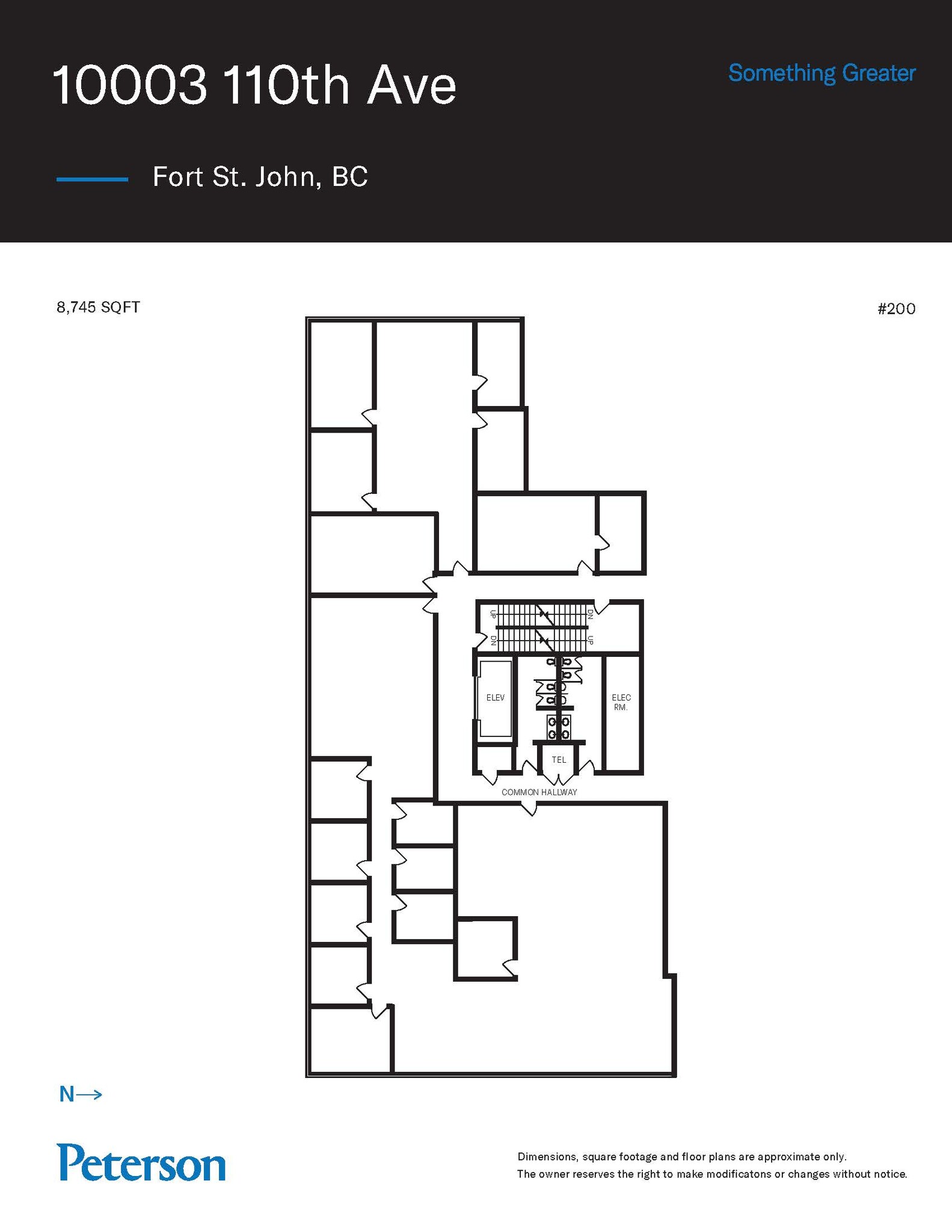 10003 110th Ave, Fort St John, BC en alquiler Plano de la planta- Imagen 1 de 1