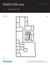 10003 110th Ave, Fort St John, BC en alquiler Plano de la planta- Imagen 1 de 1