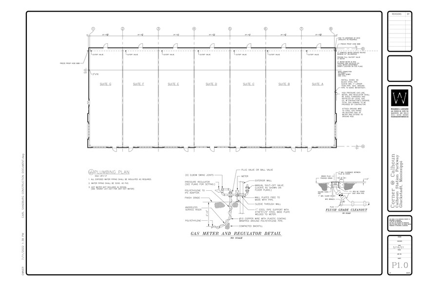 264 Calhoun Station Pkwy, Gluckstadt, MS en alquiler - Plano del sitio - Imagen 1 de 26