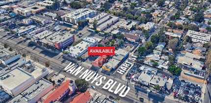 6959 Van Nuys Blvd, Van Nuys, CA - VISTA AÉREA  vista de mapa