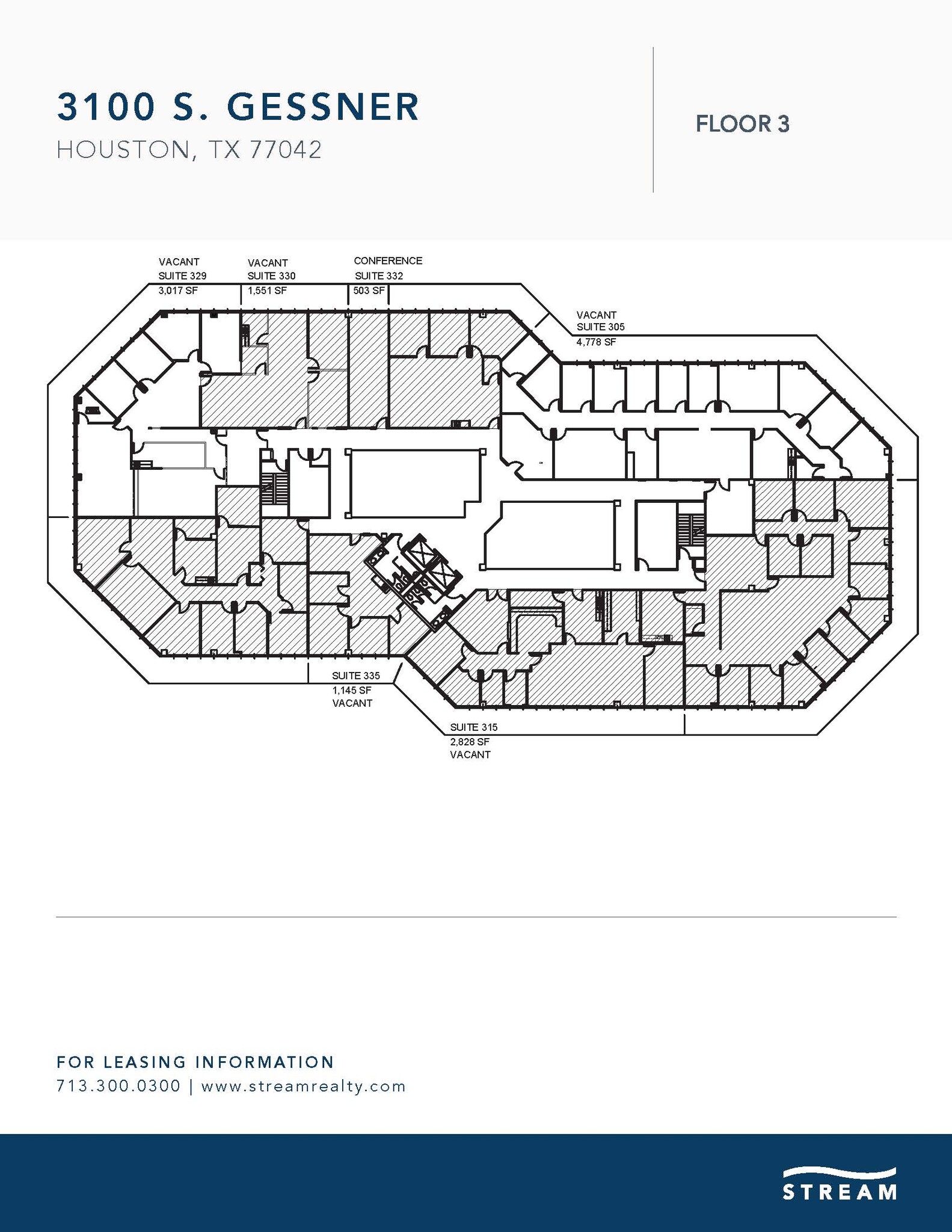 3100 S Gessner Rd, Houston, TX en venta Plano de la planta- Imagen 1 de 1