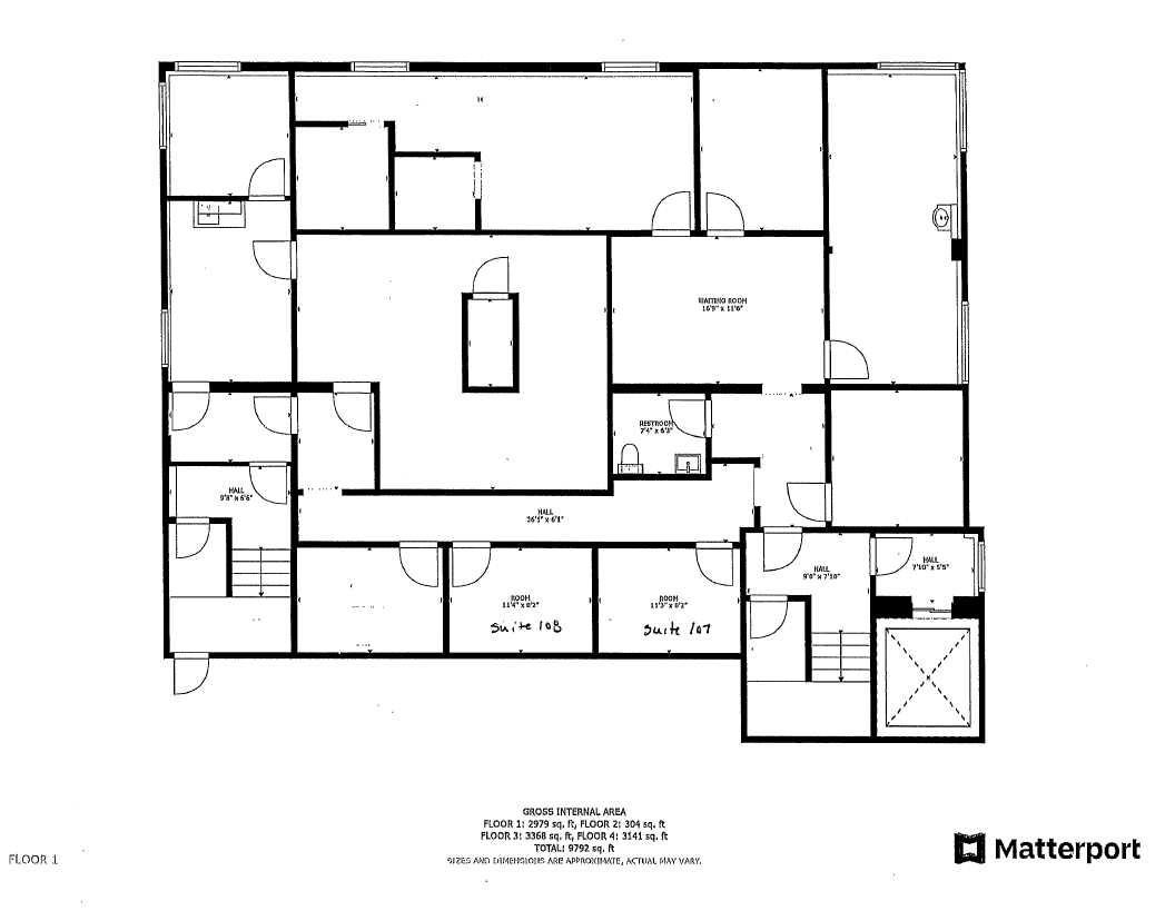 307 N Cascade St, Osceola, WI en alquiler Plano de la planta- Imagen 1 de 5