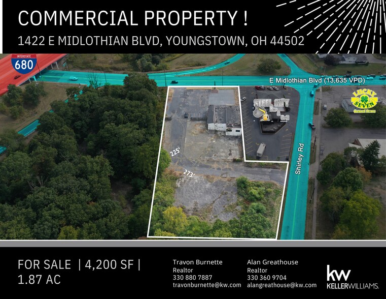 1422 E Midlothian Blvd, Youngstown, OH en venta - Foto del edificio - Imagen 1 de 27