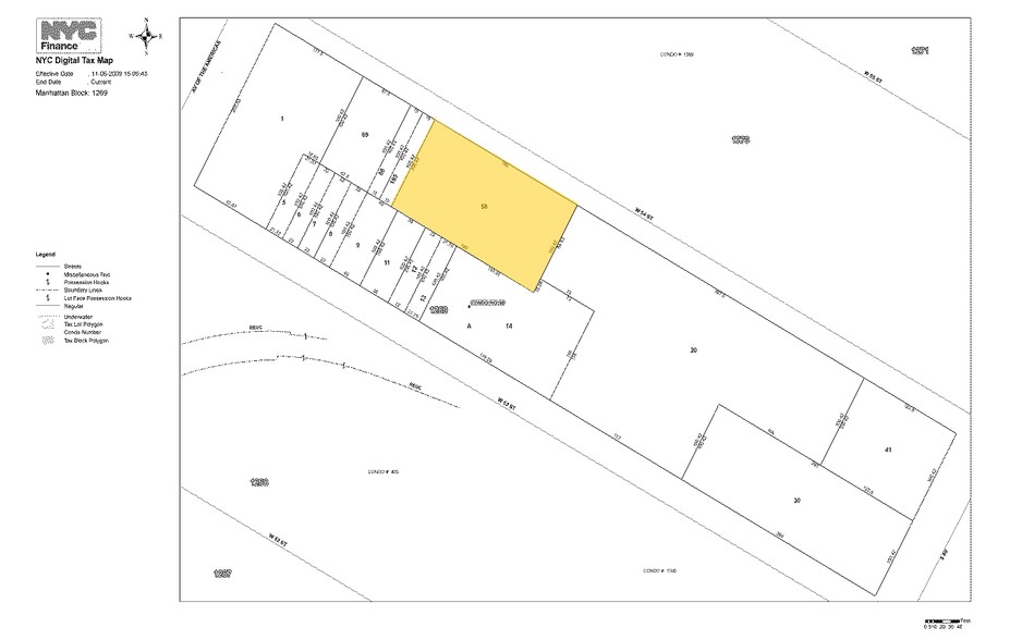 26-42 W 54th St, New York, NY en alquiler - Plano de solar - Imagen 2 de 8