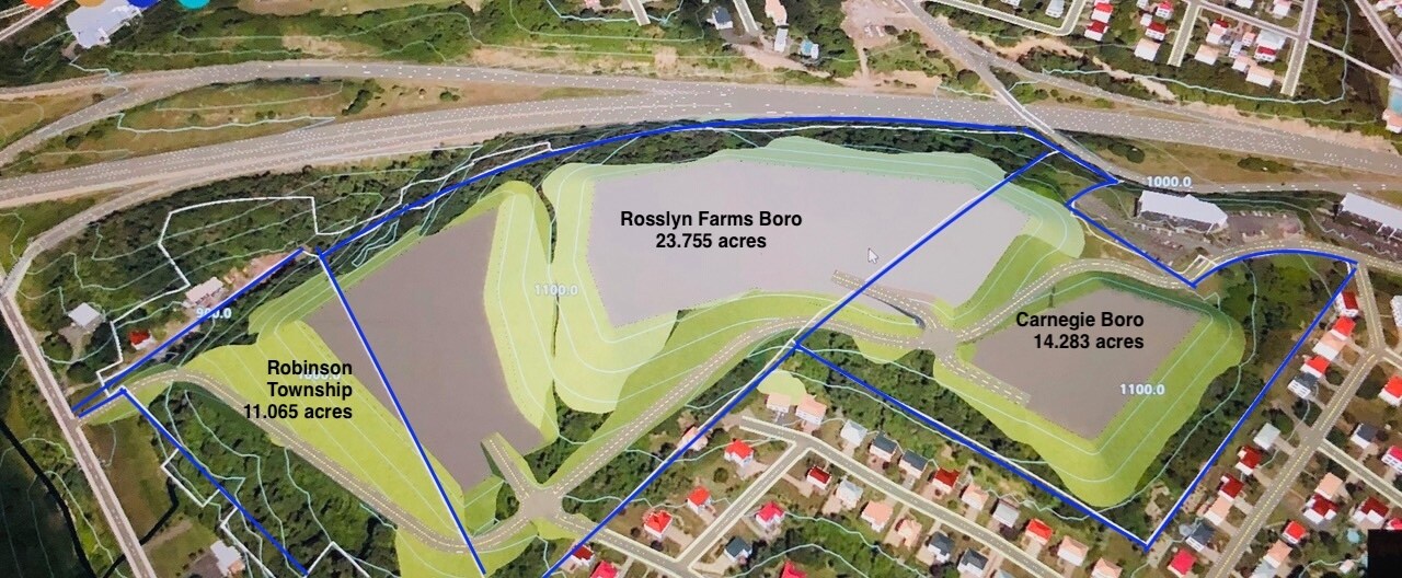 Campbells Run Rd, Carnegie, PA en venta Vista aérea- Imagen 1 de 26