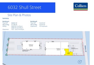 6032 Shull St, Bell Gardens, CA en alquiler Plano de la planta- Imagen 2 de 2