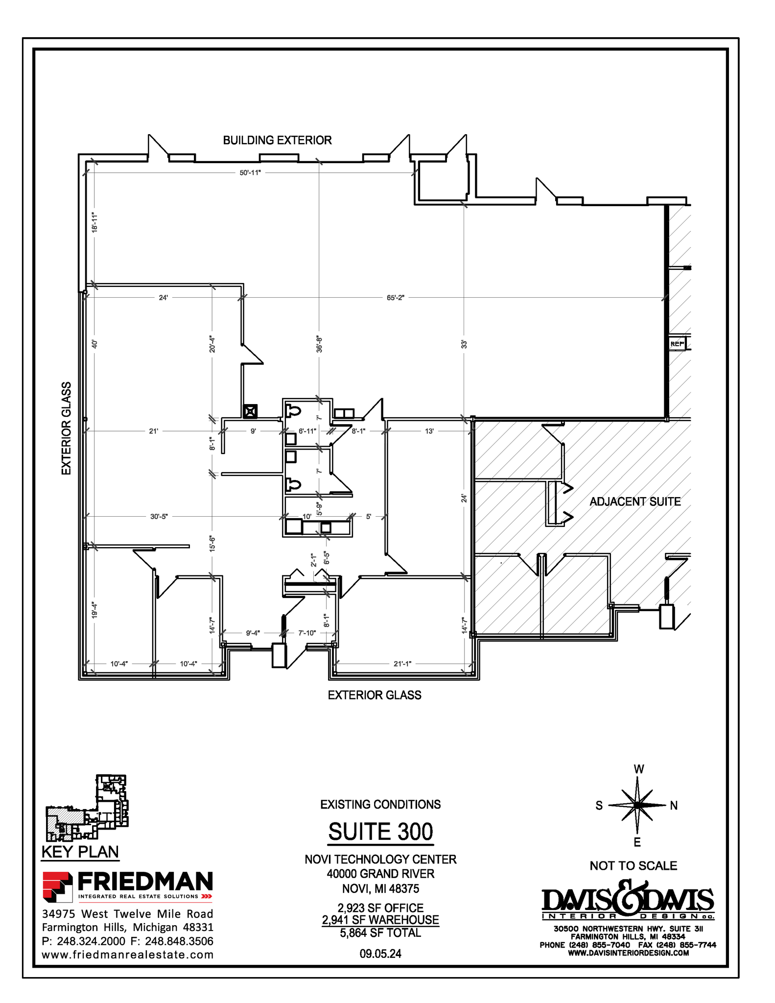 40000 Grand River Ave, Novi, MI en alquiler Plano de la planta- Imagen 1 de 2