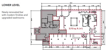 112 Market Av, Winnipeg, MB en alquiler Plano de la planta- Imagen 1 de 2