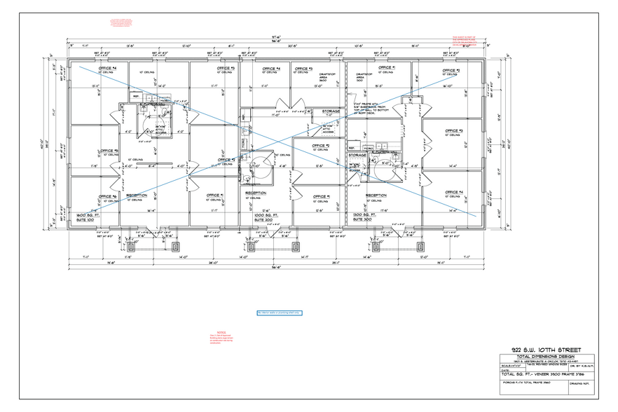 922 SW 107th St, Oklahoma City, OK en alquiler - Plano de la planta - Imagen 2 de 2