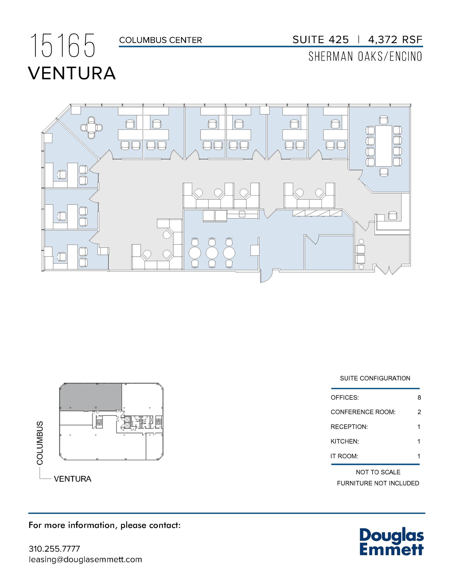 15165 Ventura Blvd, Sherman Oaks, CA en alquiler Plano de la planta- Imagen 1 de 1