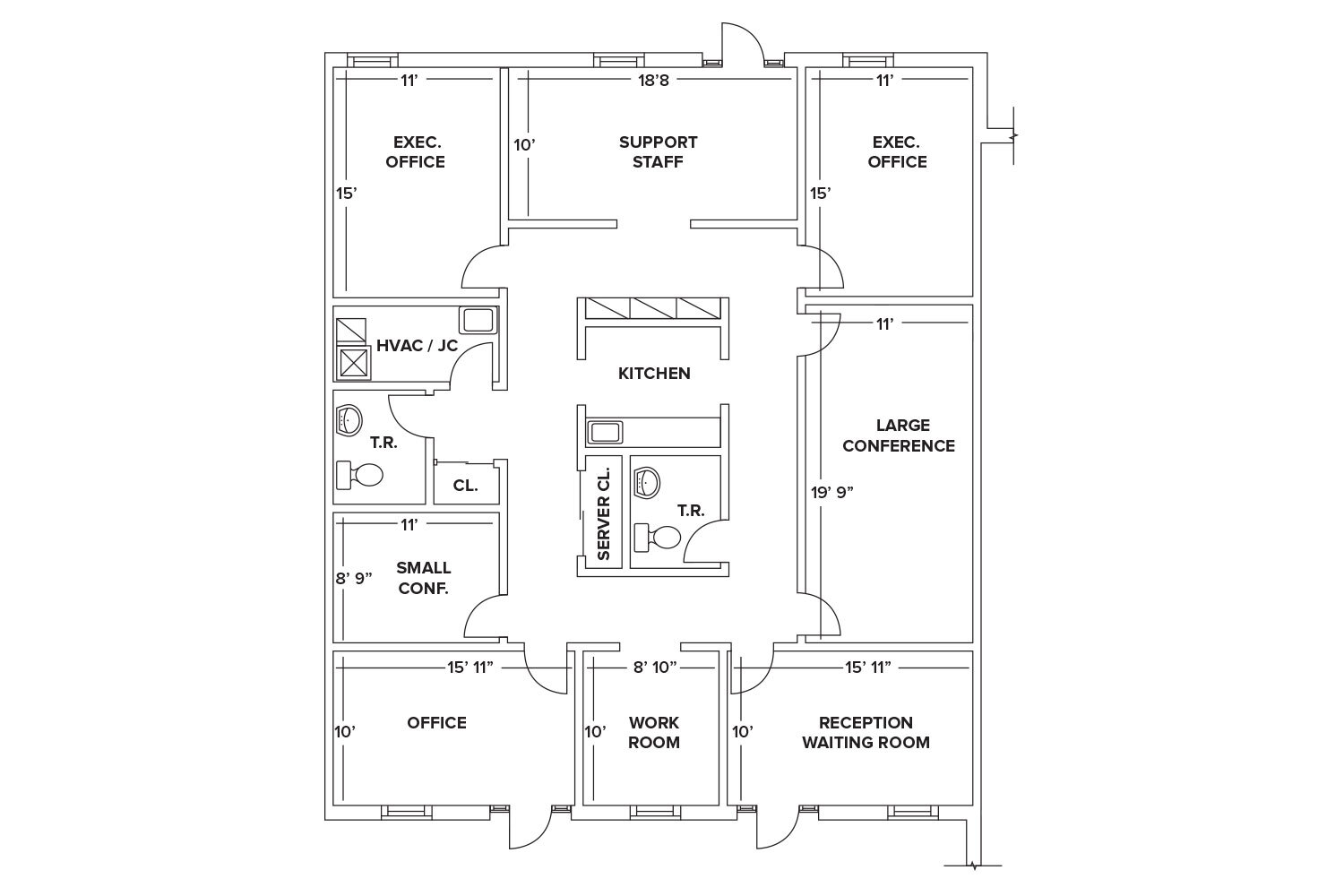 3322 Us Highway 22, Branchburg, NJ en alquiler Plano de la planta- Imagen 1 de 2