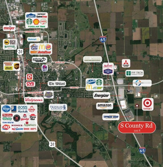 S County 525 E rd, Franklin, IN en venta - Plano del sitio - Imagen 3 de 3