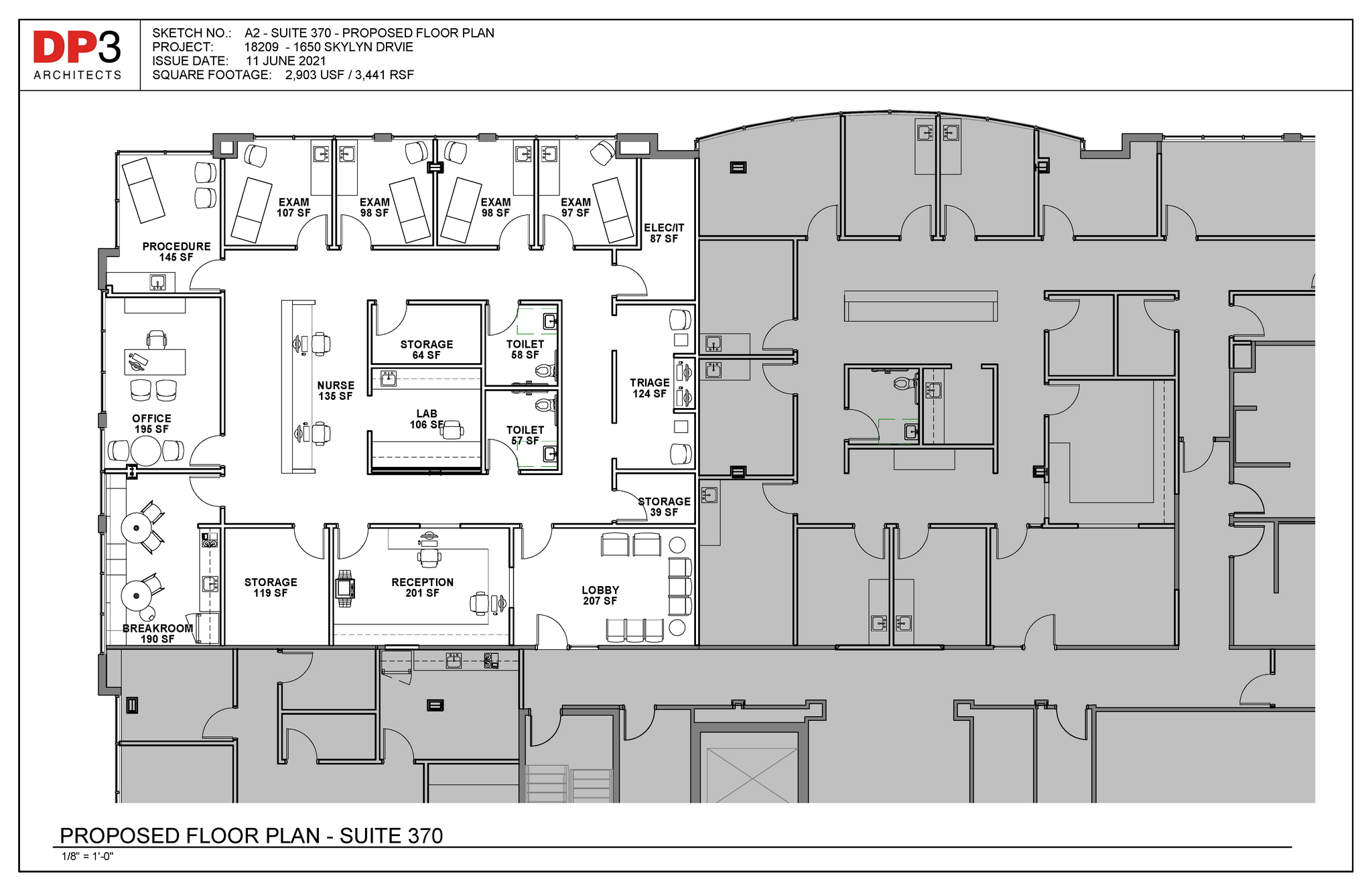 1650 Skylyn Dr, Spartanburg, SC en alquiler Plano de la planta- Imagen 1 de 1