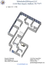11104 W Airport Blvd, Stafford, TX en alquiler Plano de la planta- Imagen 1 de 1
