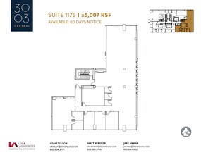 3003 N Central Ave, Phoenix, AZ en venta Plano de la planta- Imagen 1 de 1