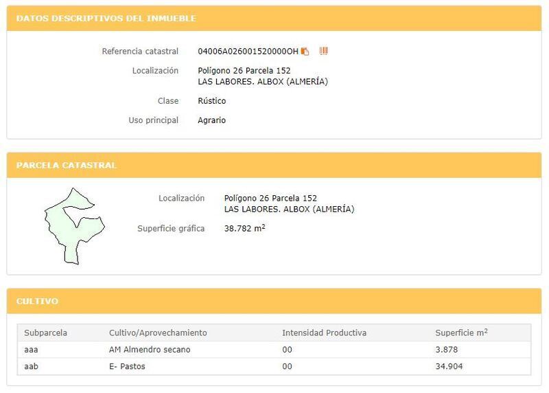 Proc. Simplificado, Albox, Almería en venta - Foto principal - Imagen 3 de 6