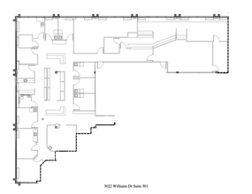 3022 Williams Dr, Fairfax, VA en alquiler Plano de la planta- Imagen 1 de 1